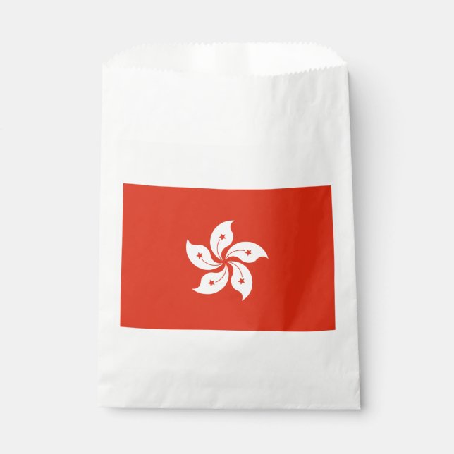 Hong Kong Flag Favour Bags (Front)