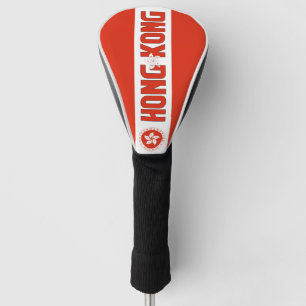 Hong Kong Flag Gorgeous Patriotic Golf Head Cover