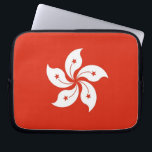 Hong Kong Flag Laptop Sleeve<br><div class="desc">Protect your laptop in style with our sleek laptop sleeve featuring the flag of Hong Kong! This laptop sleeve is more than just a protective cover; it’s a celebration of Hong Kong’s vibrant culture and rich heritage. The design prominently displays the iconic Hong Kong flag, making this sleeve a unique...</div>