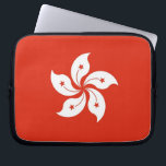 Hong Kong Flag Laptop Sleeve<br><div class="desc">Protect your laptop in style with our sleek laptop sleeve featuring the flag of Hong Kong! This laptop sleeve is more than just a protective cover; it’s a celebration of Hong Kong’s vibrant culture and rich heritage. The design prominently displays the iconic Hong Kong flag, making this sleeve a unique...</div>