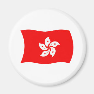 Hong Kong Flag Magnet