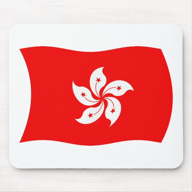 Hong Kong Flag Mousepad (Front)