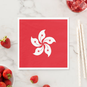 Hong Kong flag Napkin