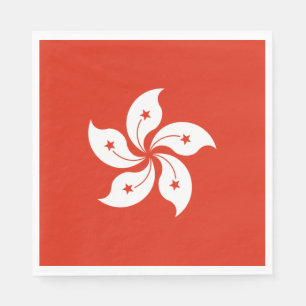 Hong Kong Flag Napkin