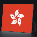Hong Kong Flag Plaque<br><div class="desc">Honour your space with our beautifully crafted plaque featuring the flag of Hong Kong! This plaque is more than just a decorative piece; it’s a celebration of Hong Kong’s rich heritage and cultural pride. The design prominently displays the iconic Hong Kong flag, making this plaque a meaningful way to express...</div>