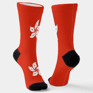 Hong Kong Flag Socks