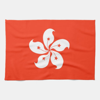 Hong Kong Flag Tea Towel