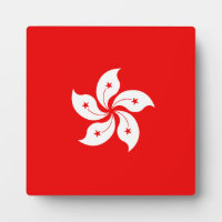 Hong Kong Flag White Orchid Symbol