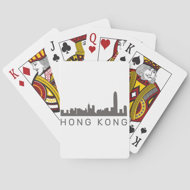 Hong Kong Gift HK Skyline Gift Playing Cards (Back)