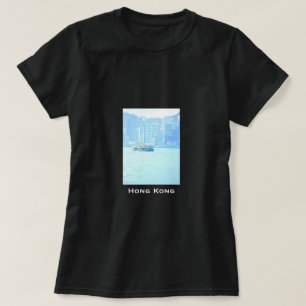 Hong Kong Harbour ferry vintage travel T-Shirt