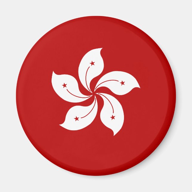 Hong Kong High quality Flag Magnet (Front)