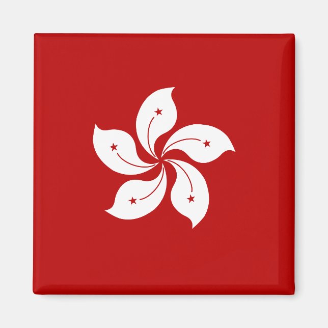 Hong Kong High quality Flag Magnet (Front)