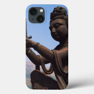 Hong Kong, Lantau Island, Po Lin Monastery iPhone 13 Case