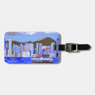 Hong Kong Luggage Tag