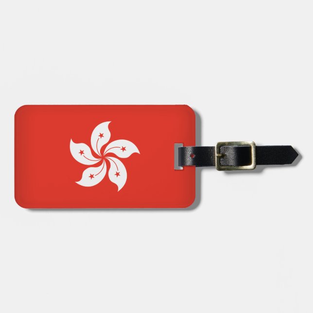 Hong Kong Luggage Tag (Front Horizontal)
