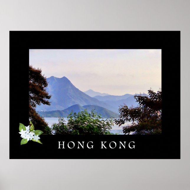Hong Kong New Territories Travel Poster (Front)