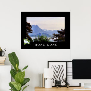 Hong Kong New Territories Travel Poster