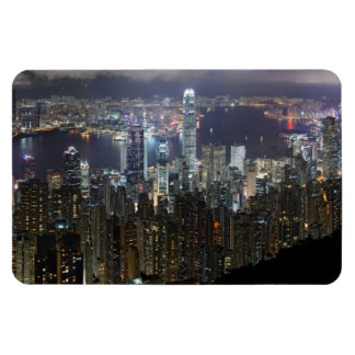 Hong Kong Night Skyline Magnet