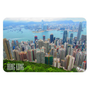 hong kong peak view magnet