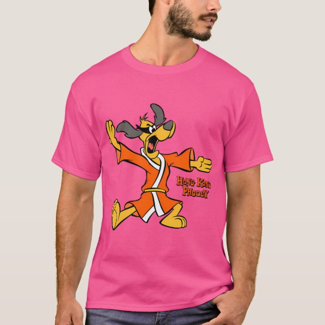 Hong Kong Phooey Classic Cartoon Super Guy T-Shirt (Front)