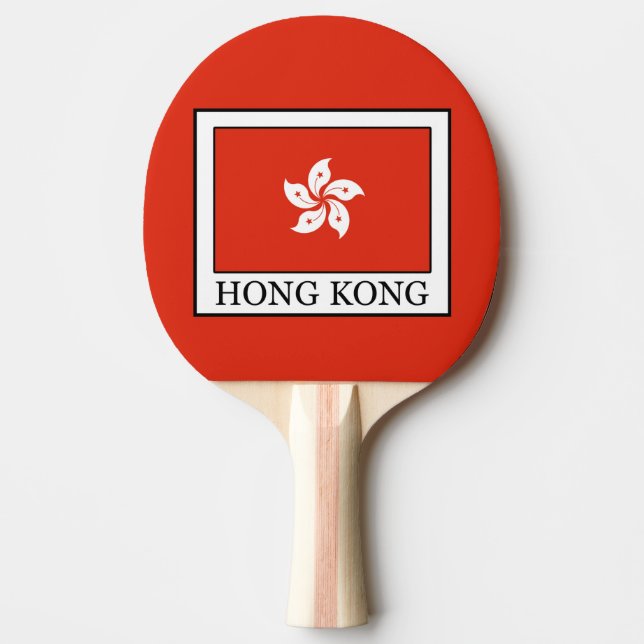 Hong Kong Ping Pong Paddle (Front)