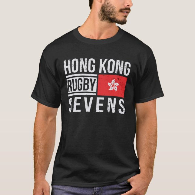 Hong Kong Rugby Sevens 7s Proud Fans of HK Team Su T-Shirt (Front)