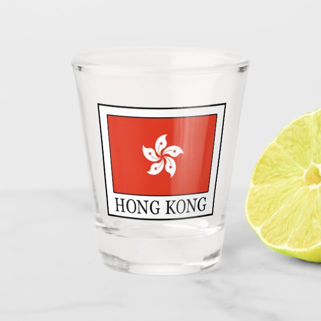 Hong Kong Shot Glass (Front)
