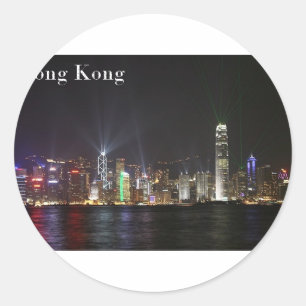 Hong Kong (St.K) Classic Round Sticker