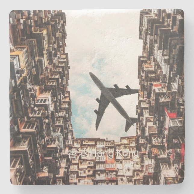 Hong Kong Stone Coaster (Front)