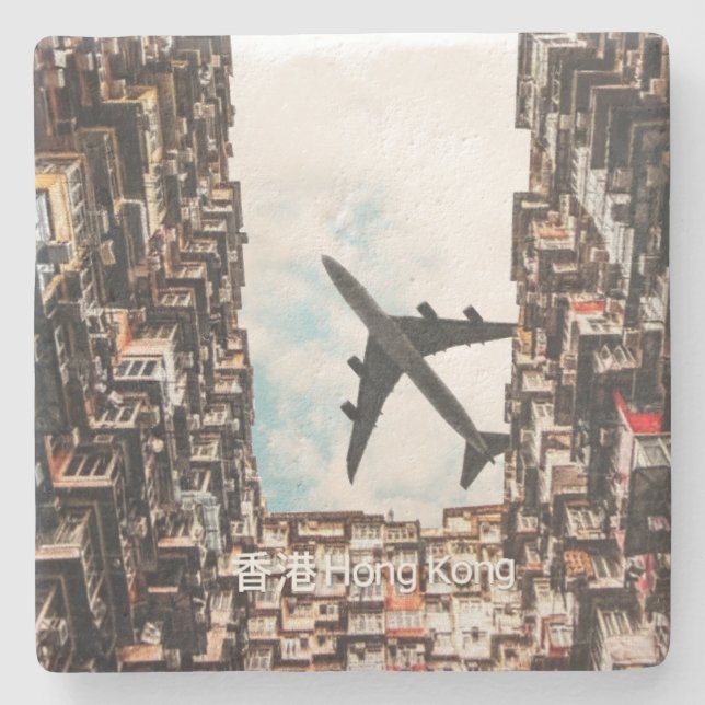 Hong Kong Stone Coaster (Front)