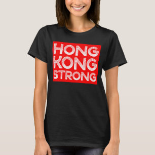 Hong Kong Strong Support HK Free Hong Kong Protest T-Shirt