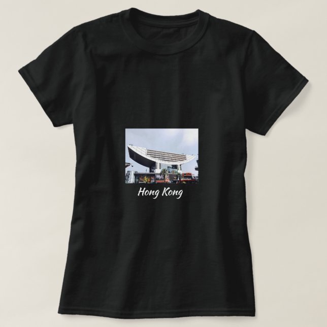 Hong Kong The Peak travel T-Shirt (Design Front)