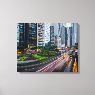 Hong Kong Traffic canvas print