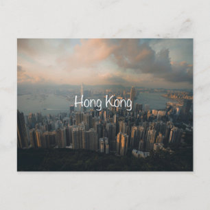 Hong Kong Travel Post Card