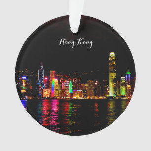 Hong Kong Victoria Harbour #4 Ornament