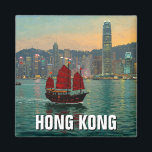 Hong Kong Victoria Harbour Travel Magnet<br><div class="desc">Hong Kong is a vibrant and densely populated city known for its stunning skyline, bustling markets, and unique blend of Eastern and Western influences. Located on the southern coast of China, it is a Special Administrative Region (SAR) with a high degree of autonomy under the "one country, two systems" principle....</div>