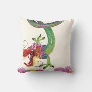 Hong Kong Vintage style travel poster Cushion