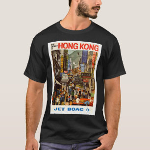 Hong Kong Vintage Travel   T-Shirt
