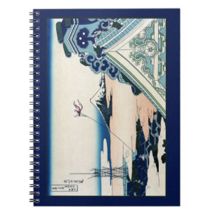 Honganji Temple in Asakusa Japan & Mt. Fuji Notebook