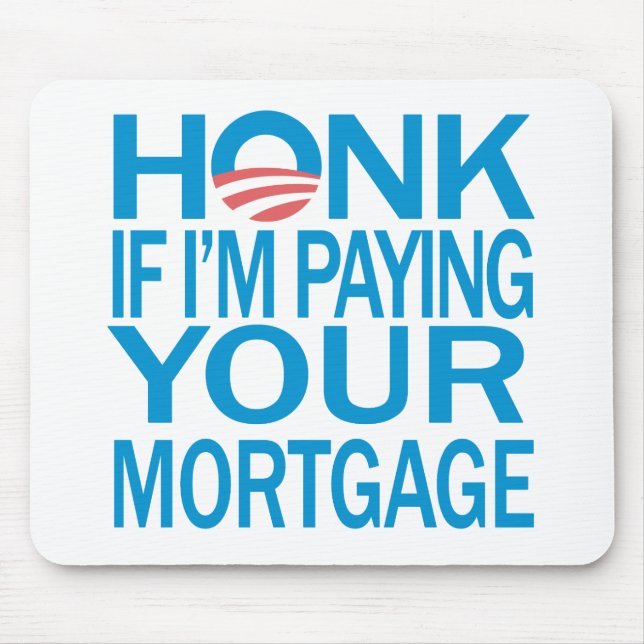 Honk AntiObama Mouse Mat (Front)