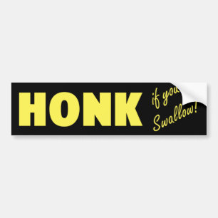 Honk Bumper Sticker
