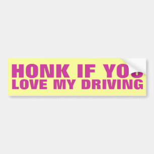 honk bumper sticker