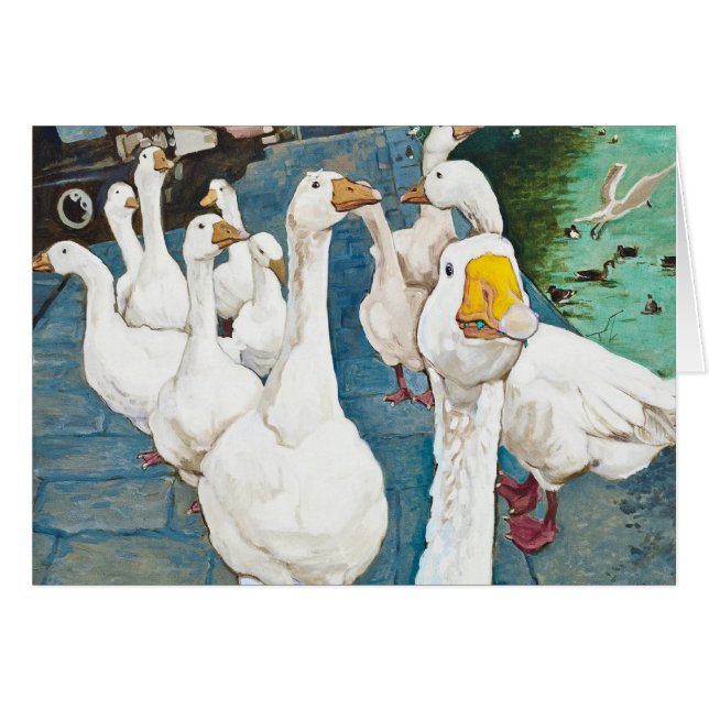 Honk! Geese in the City Customisable (Front Horizontal)