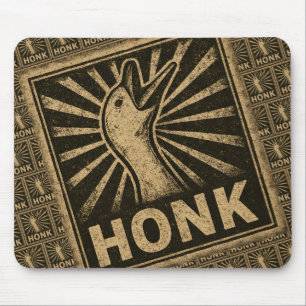 Honk Goose Funny Duck Chicken Meme Mouse Mat