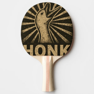 Honk Goose Funny Duck Chicken Meme Ping Pong Paddle