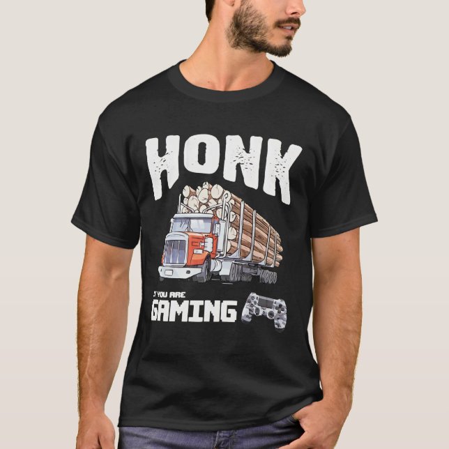 HONK IF YOU ARE GAMING, Cold Ones T-Shirt (Front)