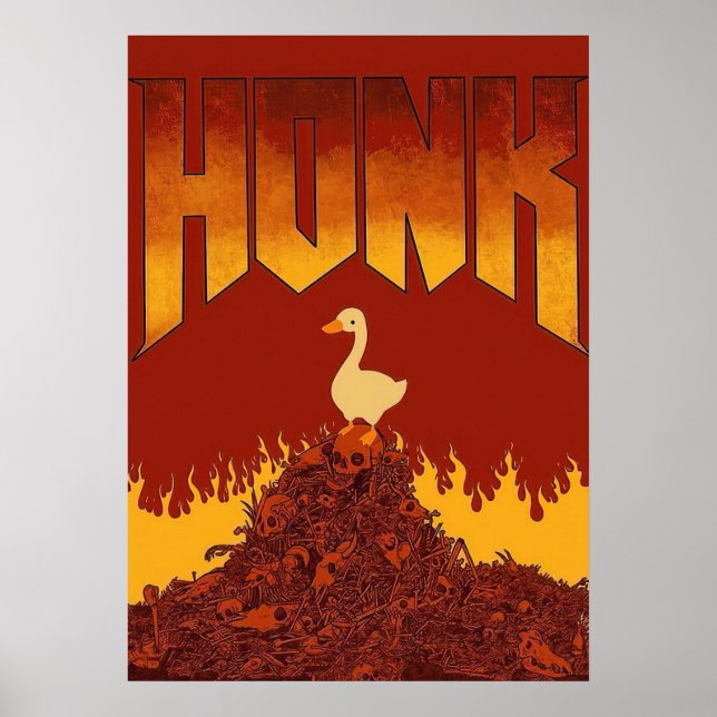 Honk of Doom: The Goose Rises" Poster (Front)