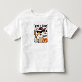 🎃 Honk or Treat, Boo! 👻 Toddler T-Shirt