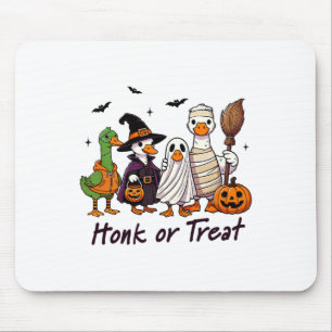 Honk Or Treat Goose Halloween Costume Fun  Mouse Mat