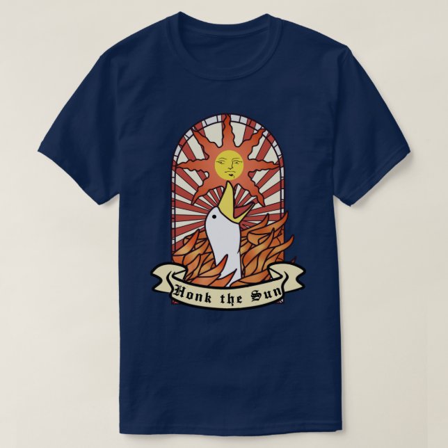 honk the sun T-Shirt (Design Front)